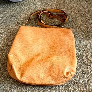 Tan Vegan Leather Bag